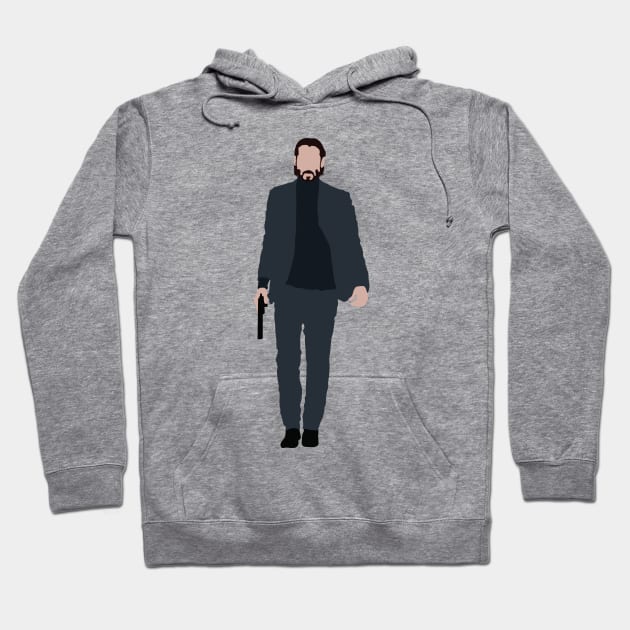 John Wick Hoodie by FutureSpaceDesigns